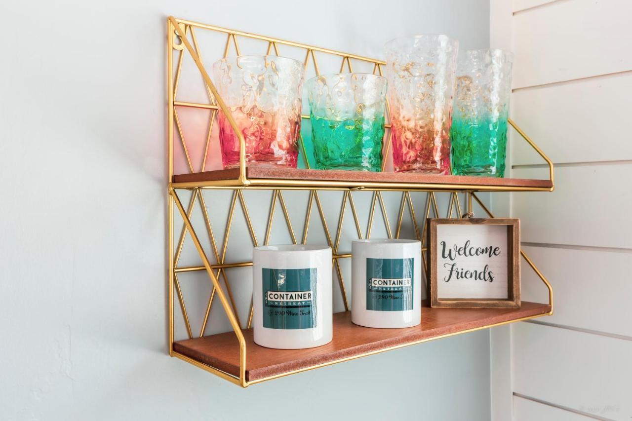 The Container Retreat @ 290 Wine Trail #1 Escape To Hye, Tx Villa Buitenkant foto