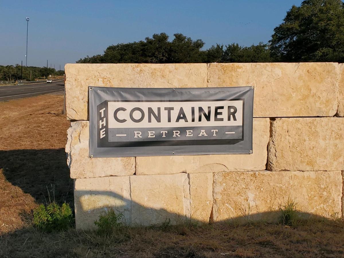 The Container Retreat @ 290 Wine Trail #1 Escape To Hye, Tx Villa Buitenkant foto